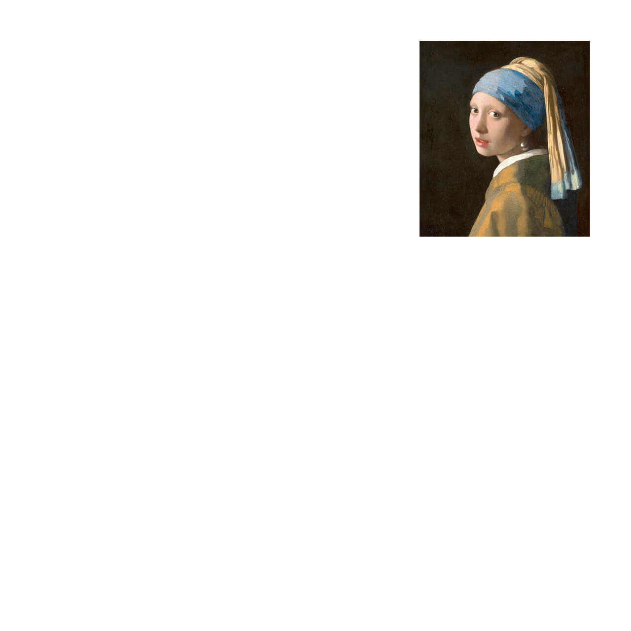 Girl with a Pearl Earring prepared