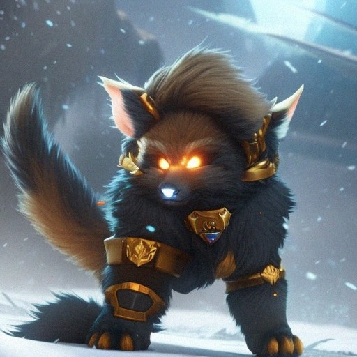 Protogen furry | Free AI Art Generator