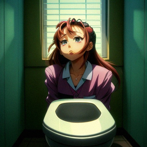 Girl pooping | Free AI Art Generator