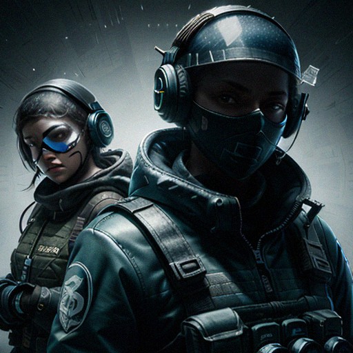 R6 operators iced out | Free AI Art Generator