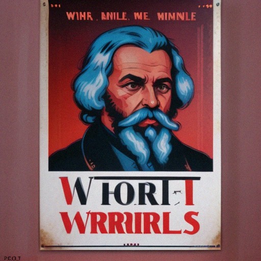 Make a movie poster about this principle from Karl Marx: 'Machines ...