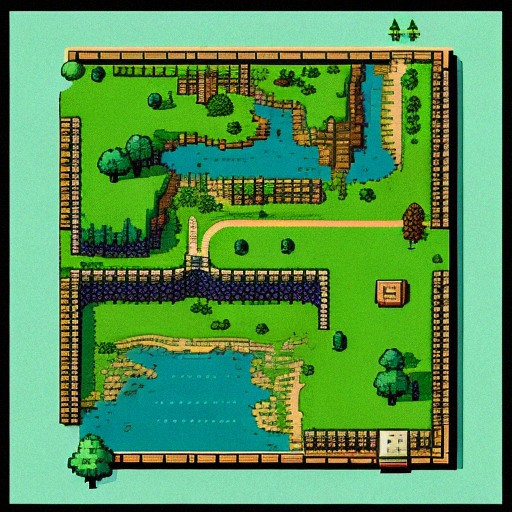 Making Top Down Map 2d pixel top down map | Free AI Art Generator