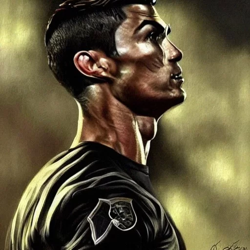 Cristiano Ronaldo scoring a goal // Fuups AI - Generate AI Images & Art.
