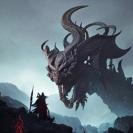Shadow of the Demon Lord | Free AI Art Generator