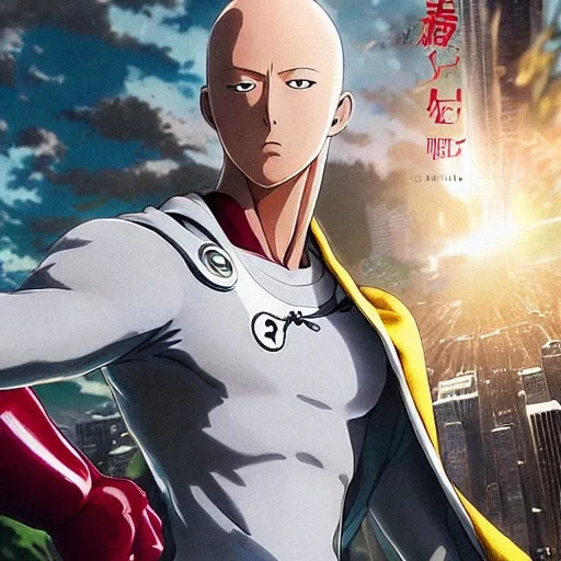 One punch man - AI Photo Generator - starryai