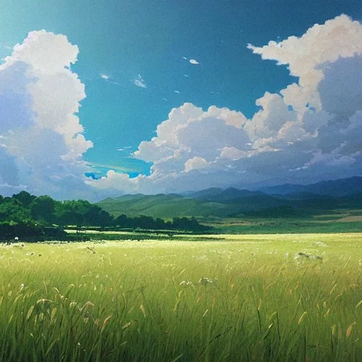 grassy field background