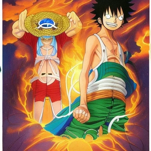 I gave an image generating AI the prompt of One Piece Anime and this is  what it created : r/OnePiece