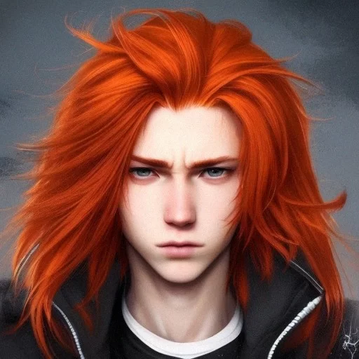 AI Art: Red hair boy by @Naisu