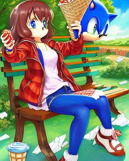 A Brunette Sonic Fan~! At your Service! — Uno sonic art (4/7) The way she  makes things glow