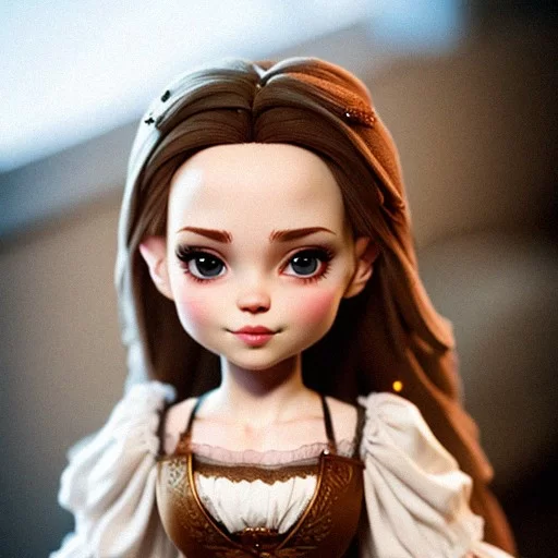 Ai Art Generator: Emilia rag doll cartoonish