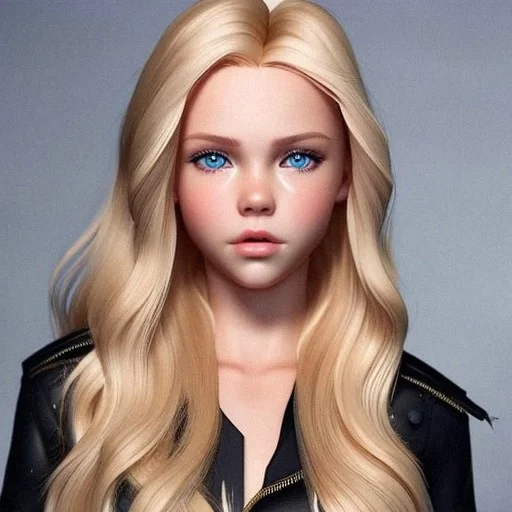 Ai Art Generator Computer Generated 3d Model Of Jordyn Jones Long