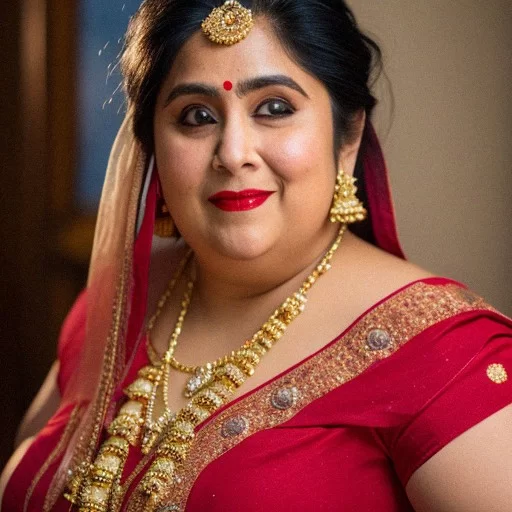 Ai Art Generator Fat Indian Tall Woman