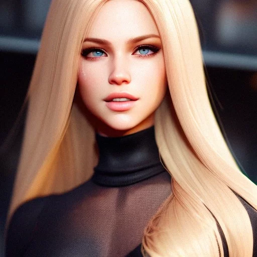 Ai Art Generator Photorealistic Full Body Portrait Female 3d Model 