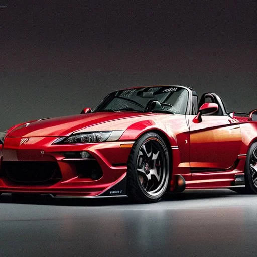 Ai Art Generator The Honda s2000 if it was made in 2024, concept car