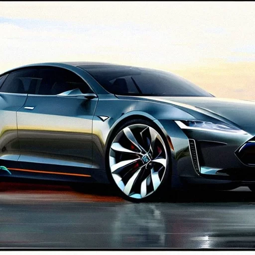 Ai Art Generator Tesla s2000 concept car 2024