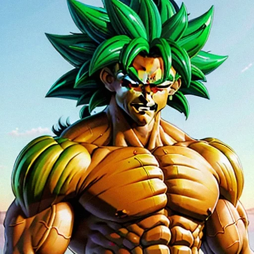 Ai Art Generator: generate an image of what Broly from DBS will look ...