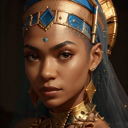 Nefertiti 2024 necklace zendaya