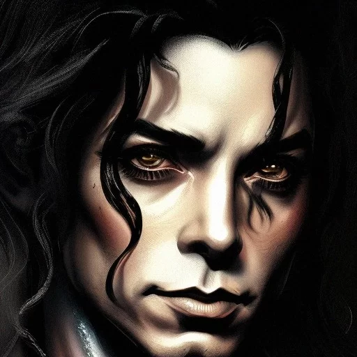 Michael Jackson real face , Michael Jackson real eye ,wearing his long